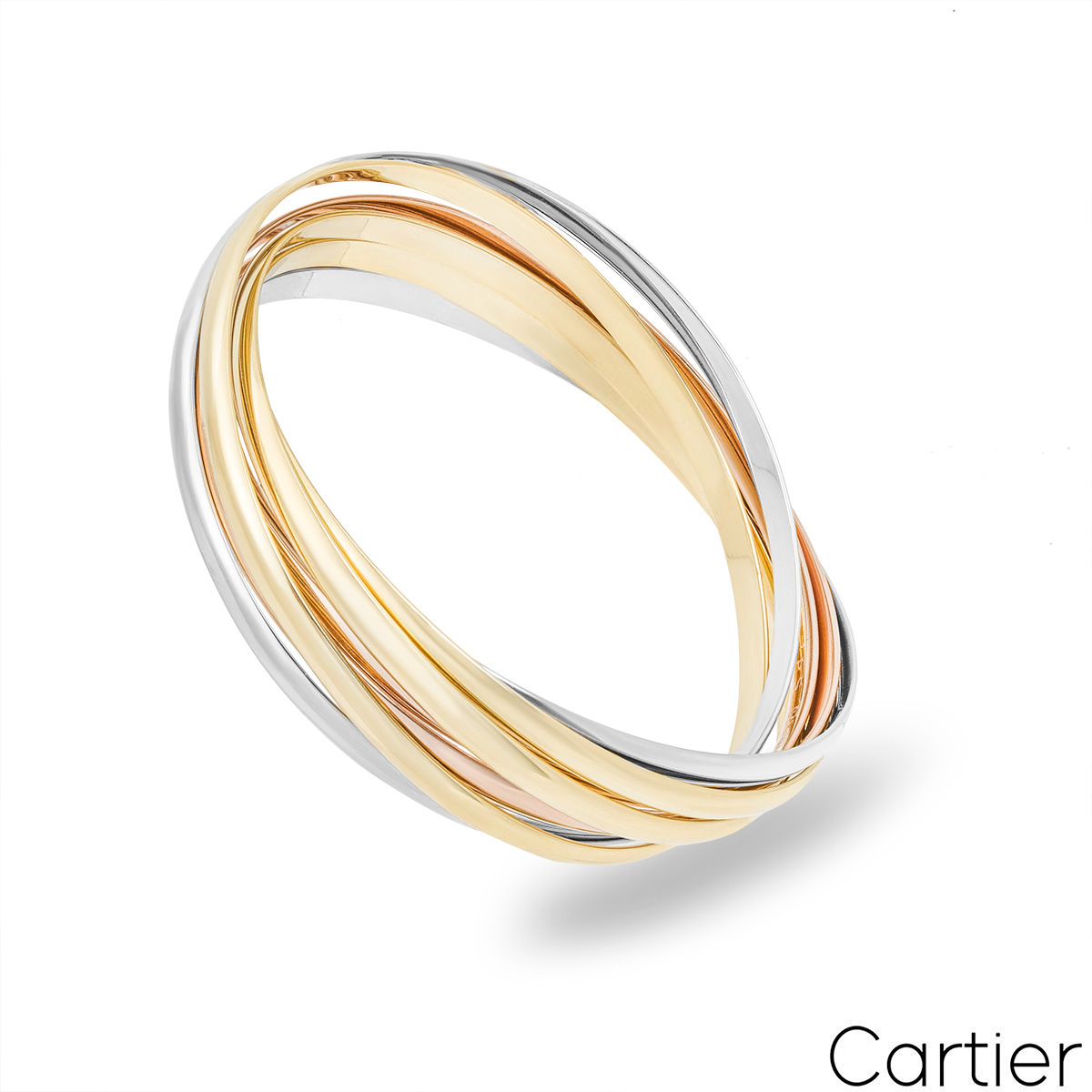 Cartier Tri-Colour Gold Trinity Bracelet